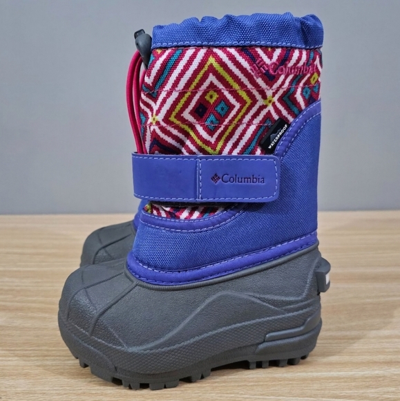 Columbia Kids' Purple and Gray Snow Boots - Picture 13 of 13